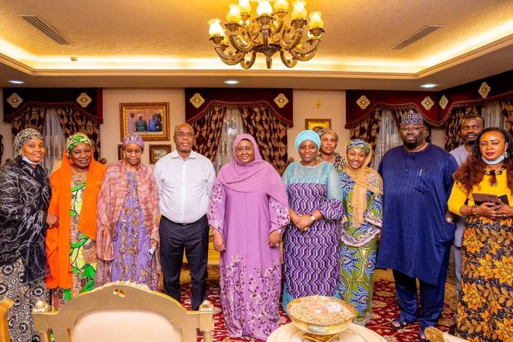 Aisha Buhari Visits Amaechi