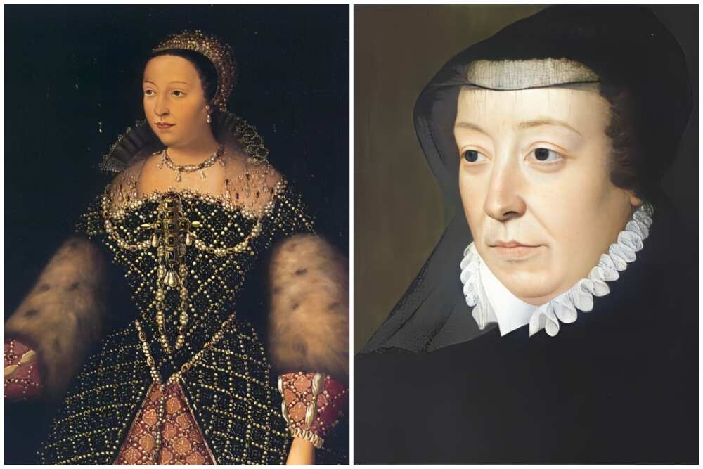 Former queen of France Catherine de Medici