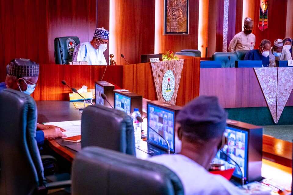 President Buhari participates in Virtual 34th Ordinary Session of the Assembly of the Union