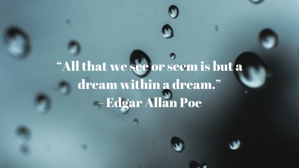 Edgar Allan Poe quotes about love