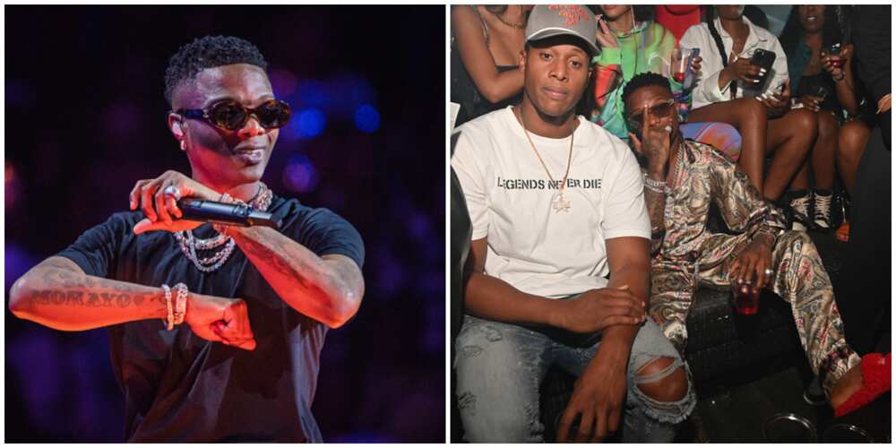 Moment overjoyed Nigerian man offered Wizkid his girlfriend for free in Warri stirs reactions on social media