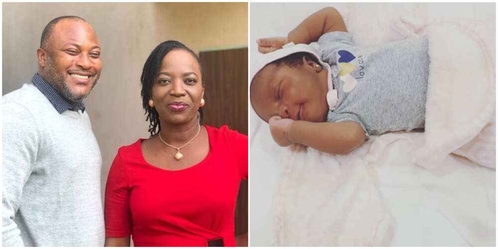 Journalist Maupe Ogun welcomes beautiful baby girl, shares photo