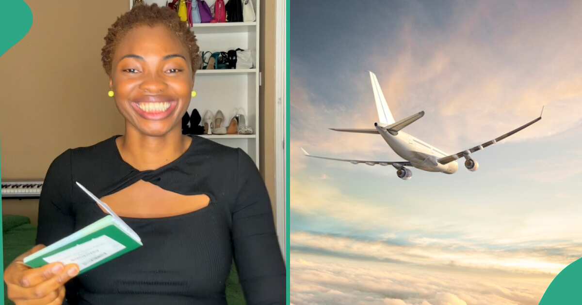 Video: This lady has received a visa to travel abroad, see the country she is going to