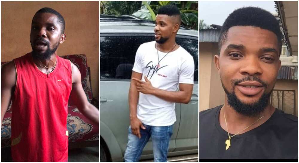 Photos of a Stephen Muoka popularly called "Ellu P." Photos of a Stephen Muoka popularly called "Ellu P."