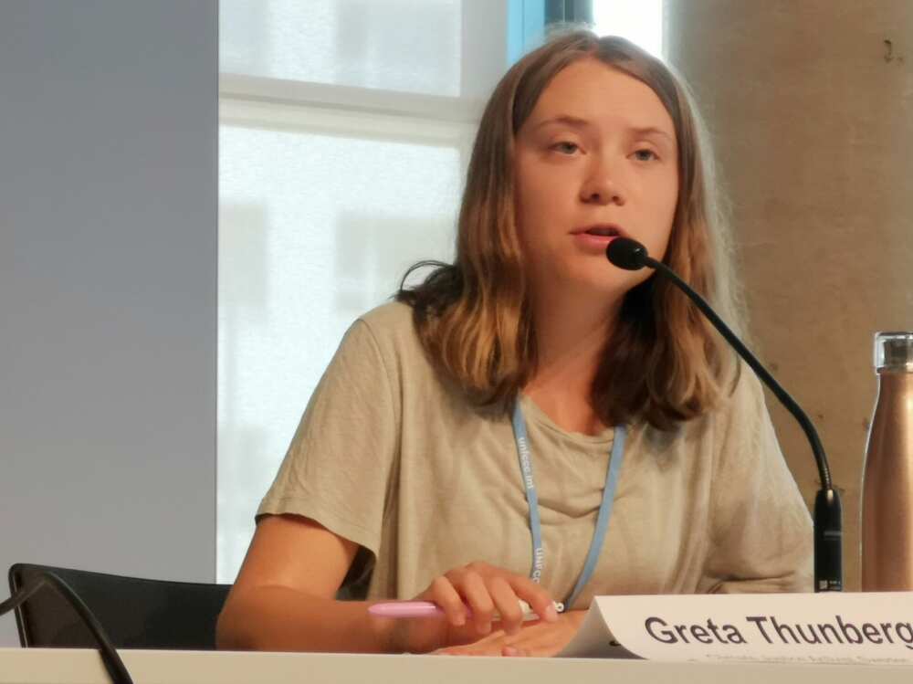Swedish climate activist Greta Thunberg warned this week that failure to end use of fossil fuels will be a "death sentence" to millions worldwide