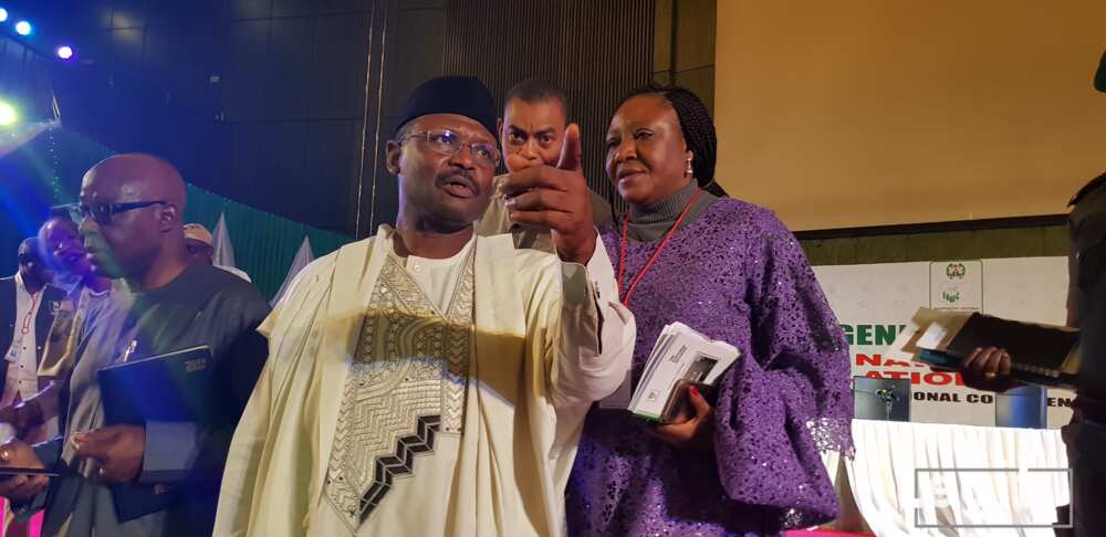 Shugaban Hukumar INEC; Farfesa Mahmoud Yakubu