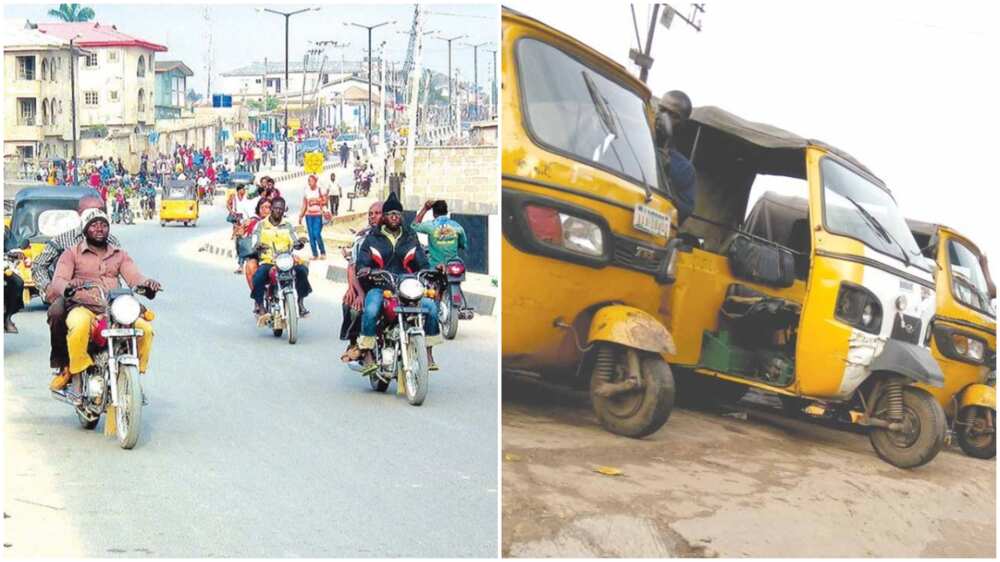Legit poll: Nigerians react to proposed ban on Okada, Keke on Lagos roads