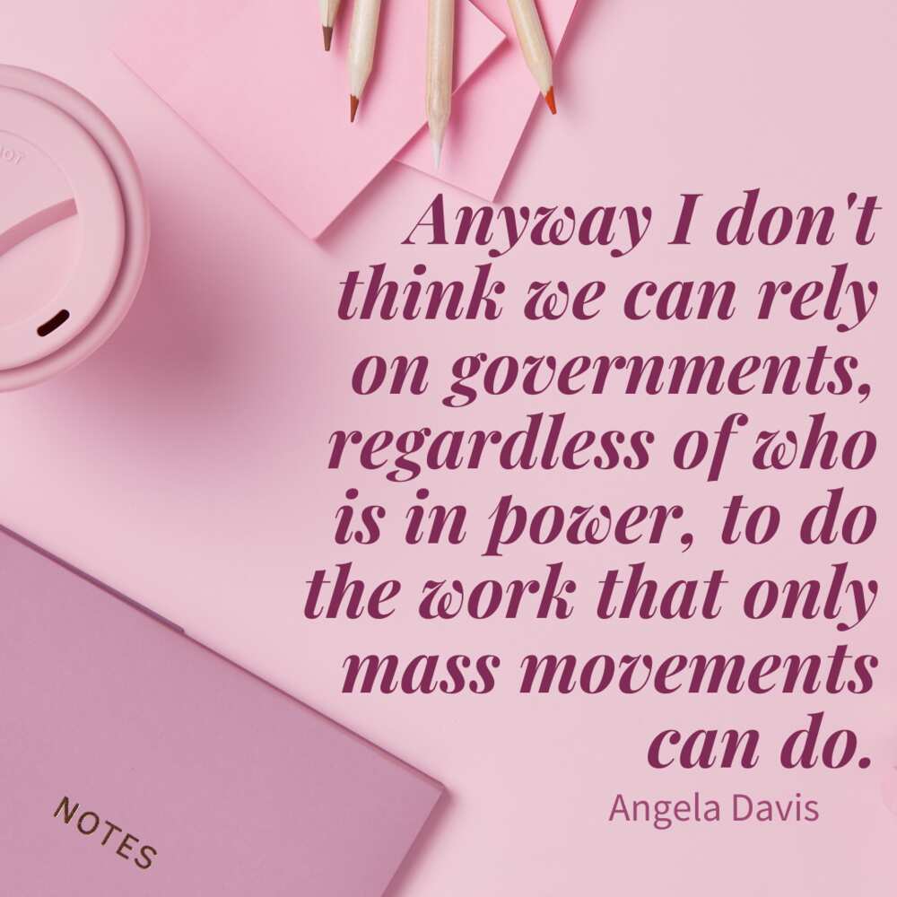 Angela Davis quotes on revolution
