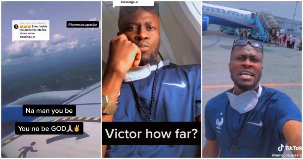 Emeka Nzeka, aeroplane, Victor, passenger, Air Peace Emeka Nzeka, aeroplane, Victor, passenger, Air Peace