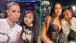 North West roasts mom Kim Kardashian in a clip from new episode of 'The Kardashians' while chewing on an onion