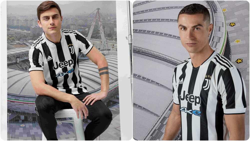 Confusion as Ronaldo unveils Juventus' jersey for next season despite removing his cars from Turin home