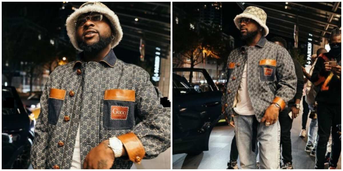 Nigerian Singer Davido Splashes Over N1.6m on Gucci Ensemble Legit.ng