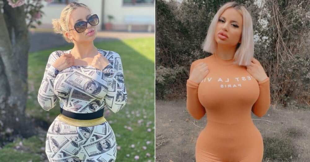 A German woman has spent over R4000k to look like a real Barbie girl. Image: Jessy.Bunny.Official/Instagram