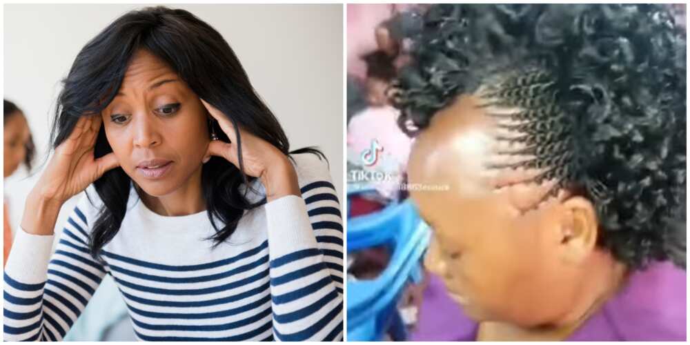 Getty image/photo of hairstyle. Getty image/photo of hairstyle.