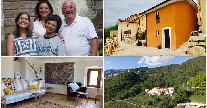 Rich lawyer, entire village in Italy, Scottish businessman