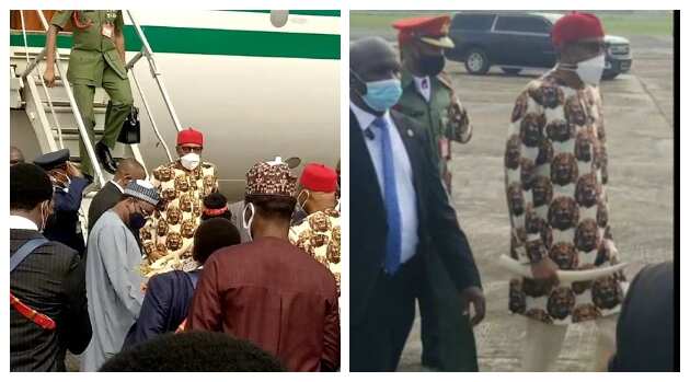Truly, Buhari arived Imo in style