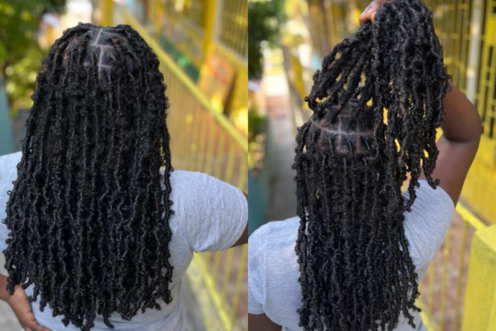 Bra strap length passion twists  Box braids styling, Braided