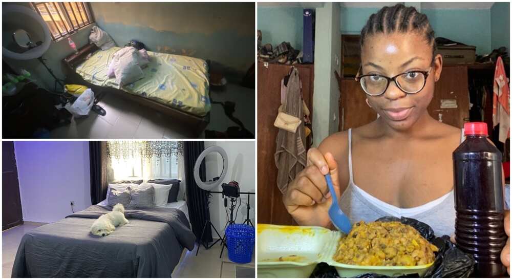 Nigerian lady celebrates leaving the trenches with beautiful photos. Nigerian lady celebrates leaving the trenches with beautiful photos.