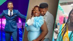 Banky W, Erica, celebs react as Pastor Emmanuel Iren, wife welcome baby boy, pics, video warm hearts