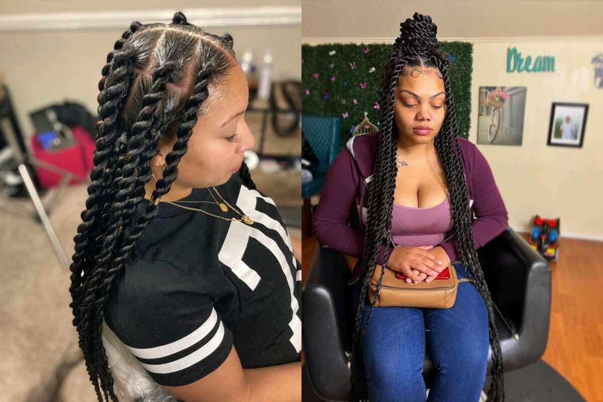 VoiceOfHair ®️ on Instagram: “Goddess knotless braids 😍 ⠀⠀⠀⠀⠀⠀⠀⠀⠀ Nic... |  Goddess braids, Weave hairstyles braided, Big box braids hairstyles
