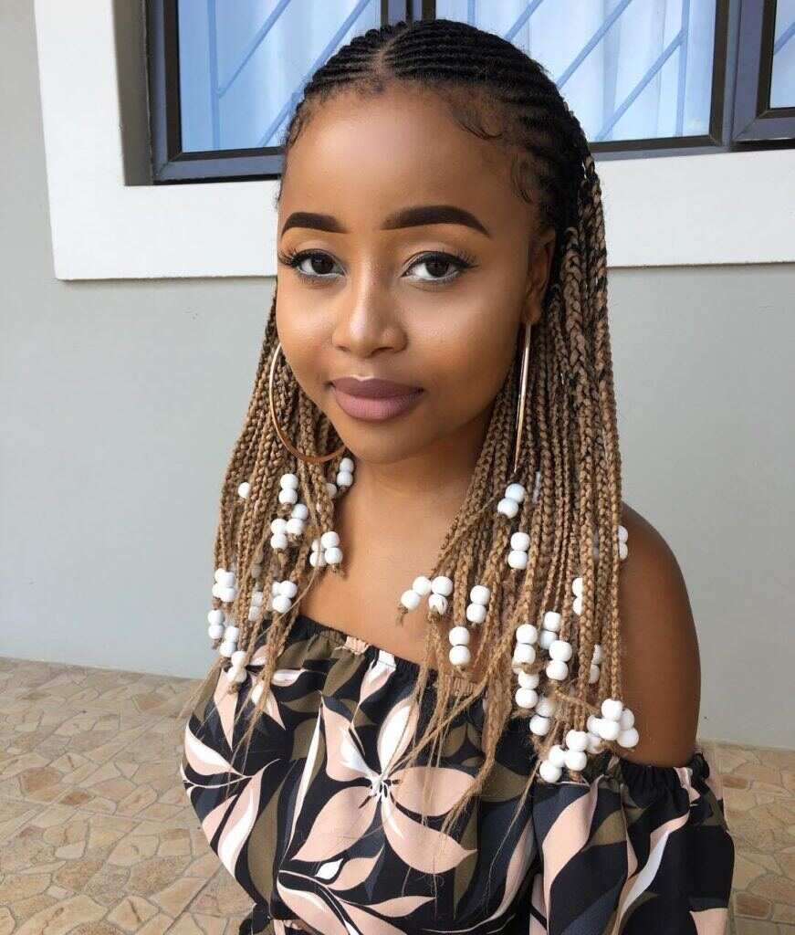 Best cornrow hairstyles for round faces Legit.ng