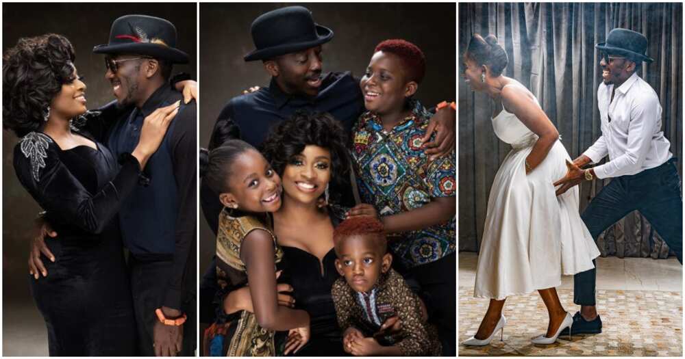Comedian Bovi and wife celebrate 11th wedding anniversary with lovely family photos