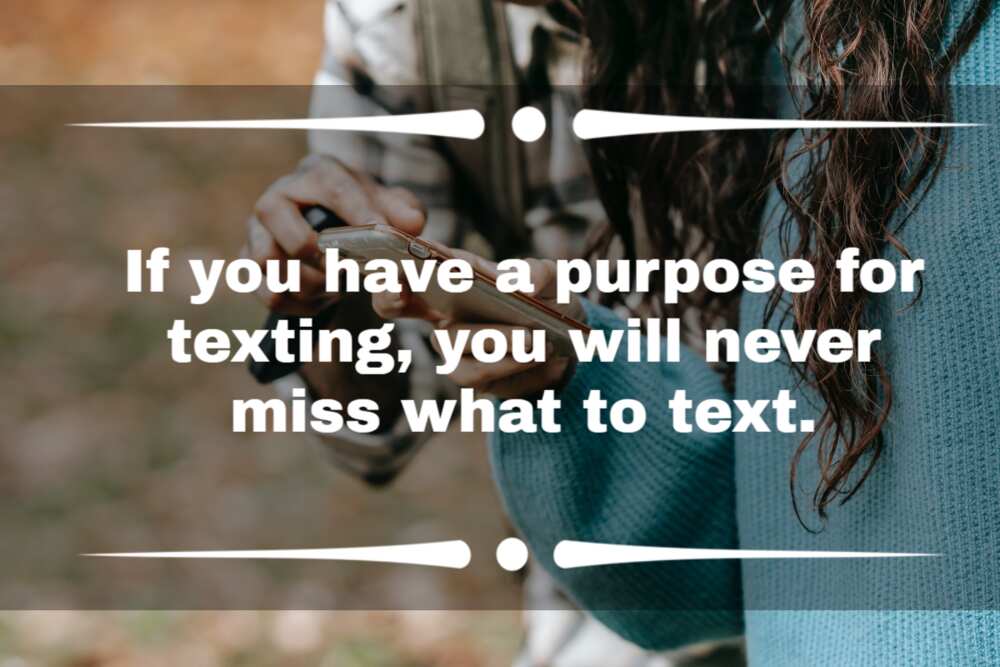 How do you fix a dry text conversation?
