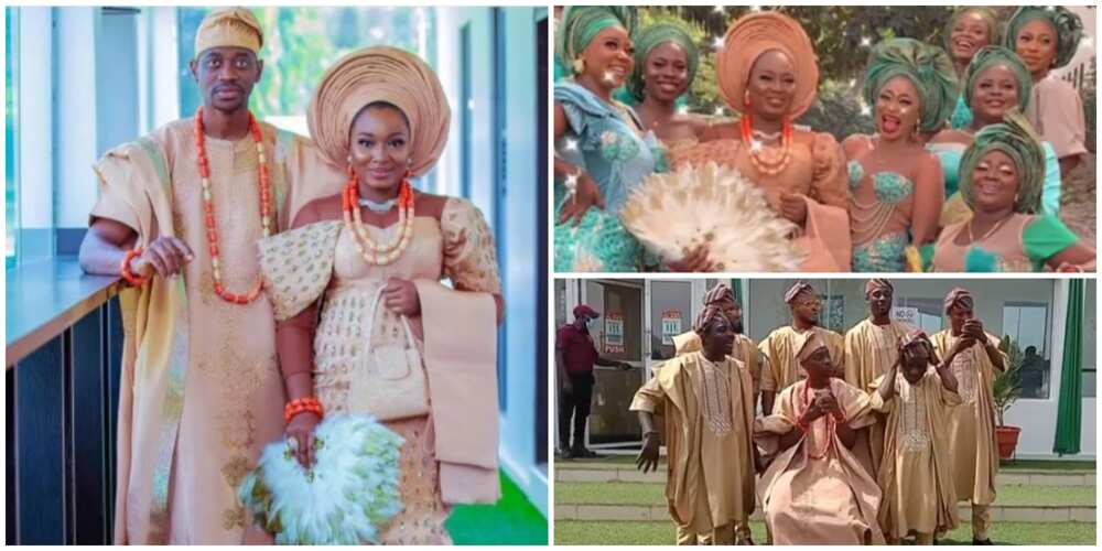 Photos from traditional wedding of Lateef Adedimeji and Mo Bimpe. Photos from traditional wedding of Lateef Adedimeji and Mo Bimpe.