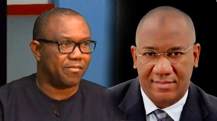 Peter Obi da Datti Baba-Ahmed.