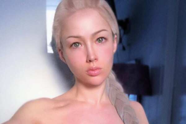 the human barbie without makeup