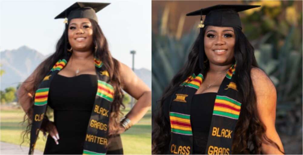 Ideal woman: Single mom of 2 boys celebrates as she graduates with degree in Health Science