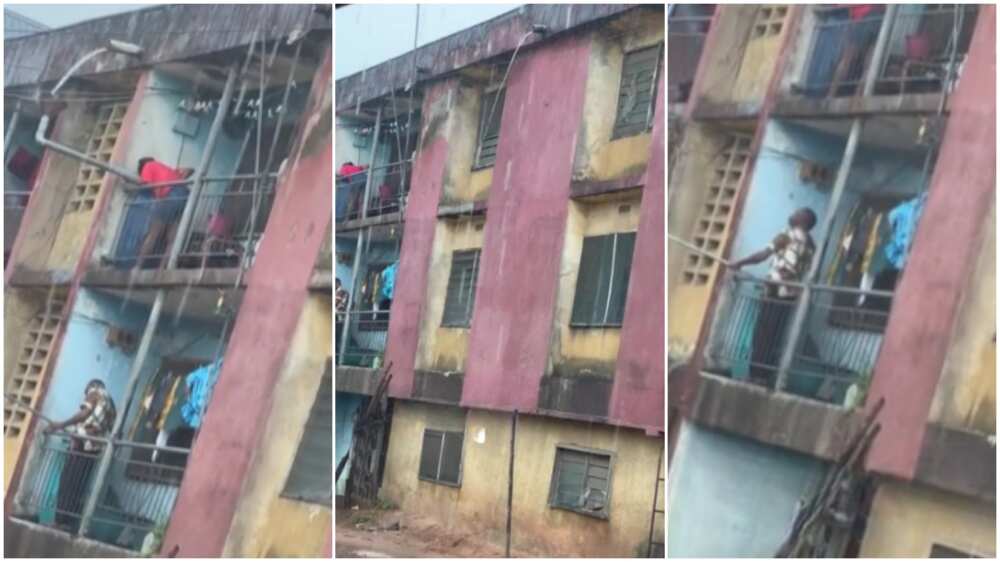 House condition in Nigeria/Tenants without borehole water. House condition in Nigeria/Tenants without borehole water.
