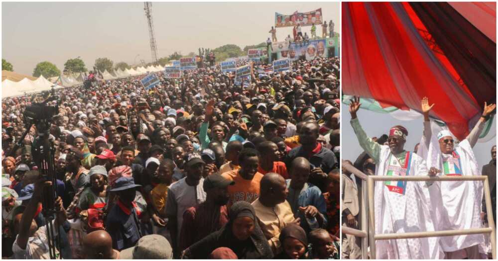 Bola Tinubu, APC, Niger state, Minna, Kashim Shettima, 2023 elections.