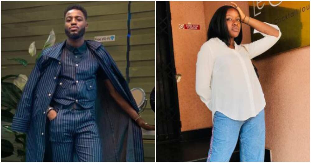 BBNaija stars Khalid and Daniella