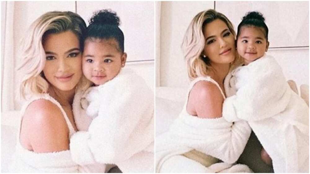 Khloe Kardashian releases new photos of herself and her cute daughter