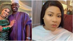 Hold your spiritual husband tight, there is no man on earth: Nkechi Blessing reacts to Mercy Aigbe's new boo