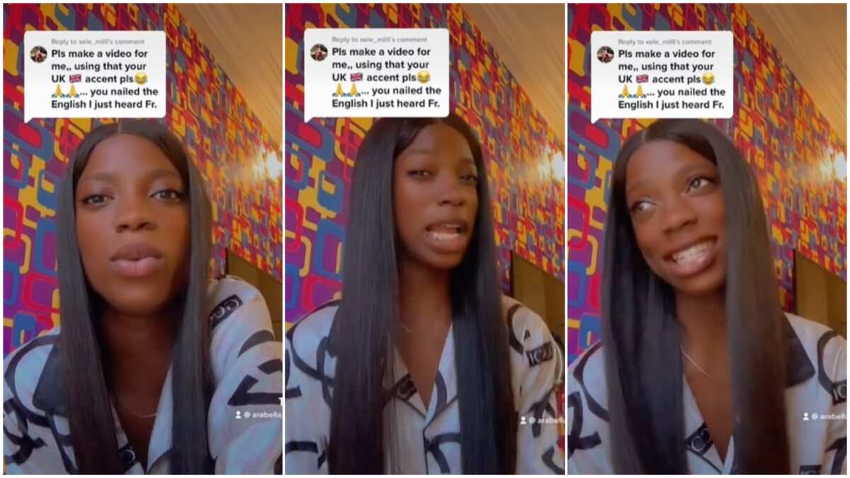 No let yahoo boys see am o: Reactions as Nigerian lady switches fast from Pidgin to British English in video