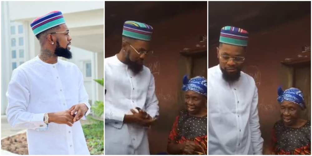 Singer Patoranking Reportedly Reunites with Grandmother in Heart-Warming Video