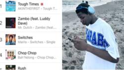 20-year-old singer Akinthefirst claims top spot on iTunes Nigeria