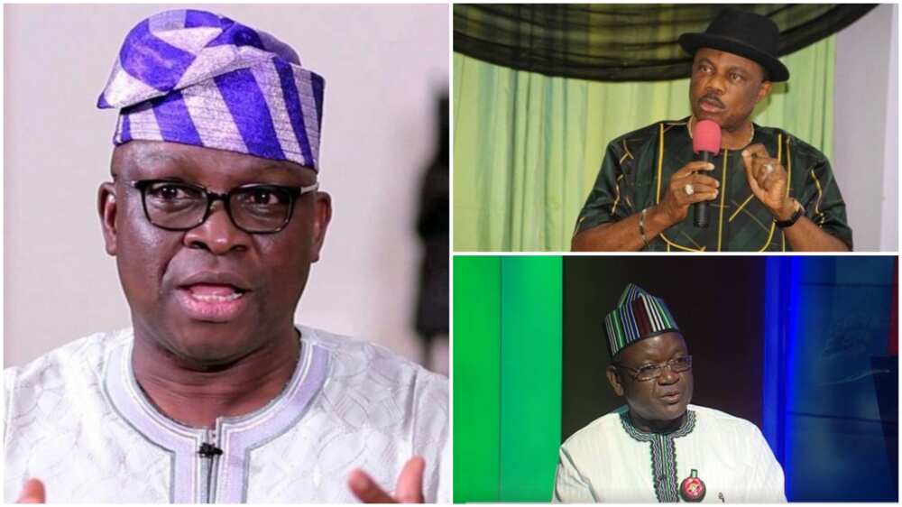 Coronavirus: Fayose, Obiano test negative as Ortom awaits result