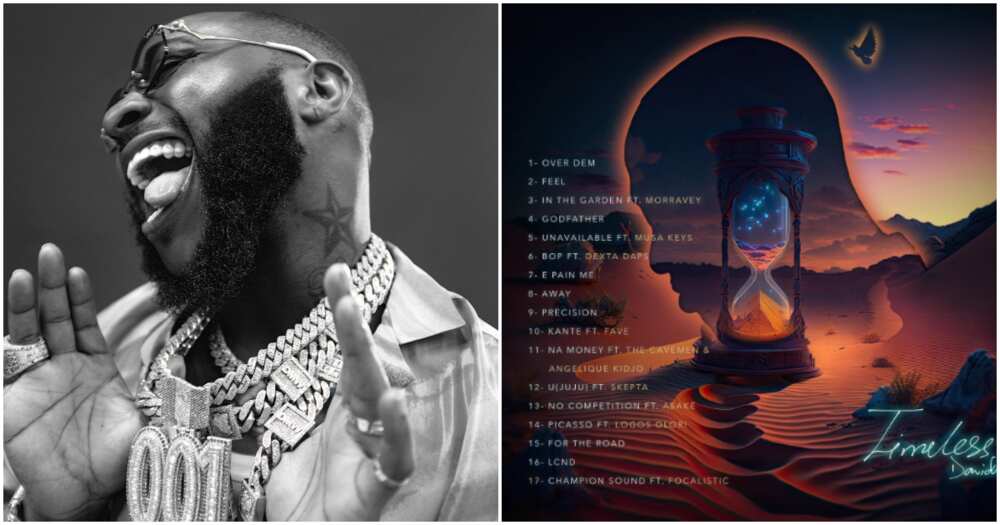 Davido Timeless Album tops charts in 17 countries.