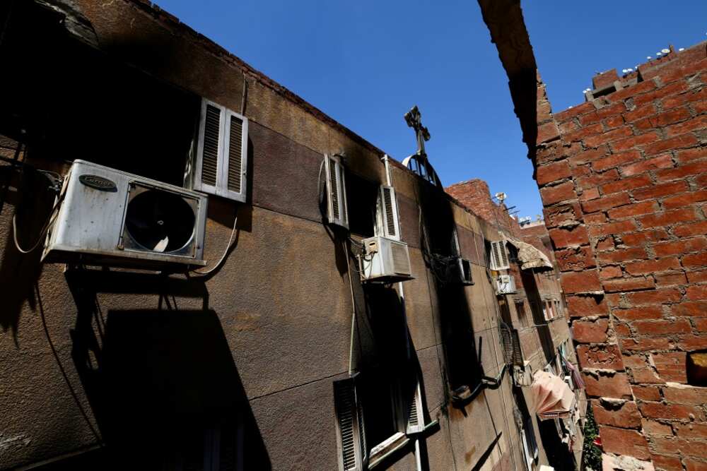 A total of 41 people died in the fire that ripped through the Abu Sifin church on August 14, 2022 A total of 41 people died in the fire that ripped through the Abu Sifin church on August 14, 2022