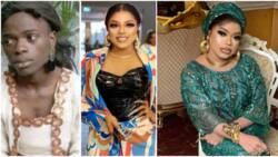 If not for filters there won’t be differences: Nigerians react as Bobrisky shares epic before and after photos