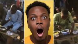 Agege becomes tourist attraction as 4 men engage in eating competition, stir massive reactions