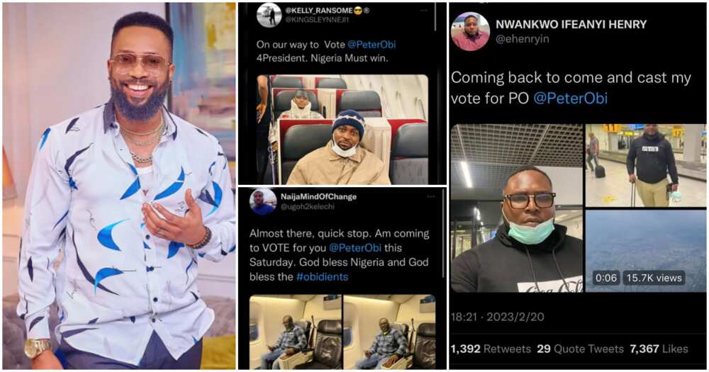 Beryl TV a31a224cf288173c “God Protect Them”: Frederick Leonard Reacts to Photos of Nigerians Abroad Travelling Back to Vote Peter Obi 