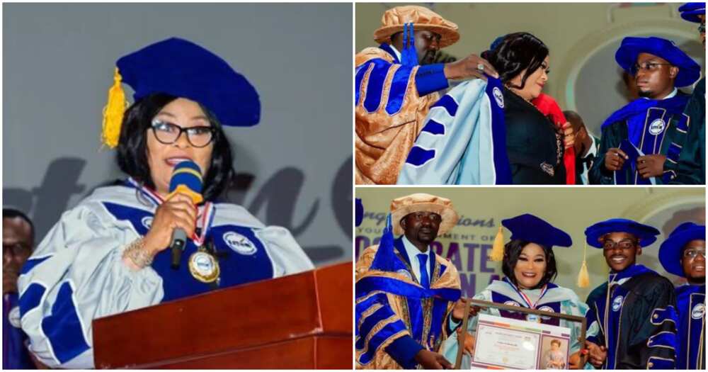 Sola Sobowale bags honorary doctorate degree from Estam University.