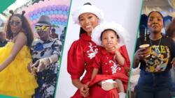 Comedian KieKie hosts extravagant party to celebrate daughter's 1st birthday, celebs attend