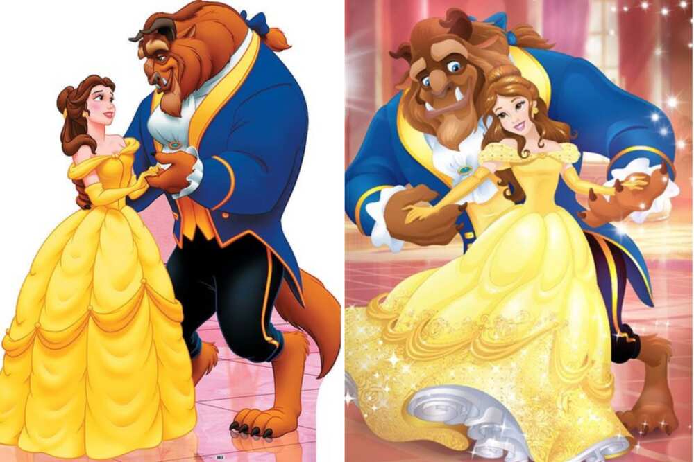 Disney cartoon couples