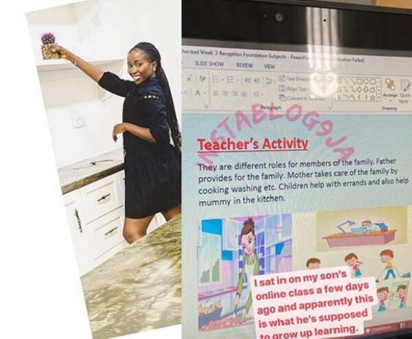Ex-governor Ohakim’s daughter, calls out her son's teacher over gender role teaching