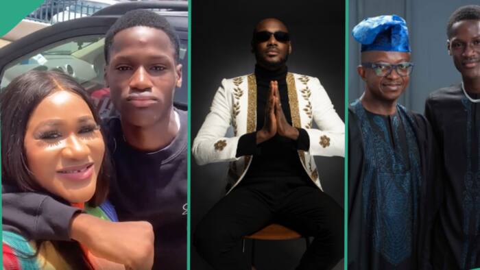 2baba celebrates first son with Sunmbo Adeoye at 16, appreciates his mom and stepfather: “One love”